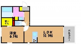 岡山駅 バス35分  三蟠郵便局北下車：停歩11分 2階の物件間取画像